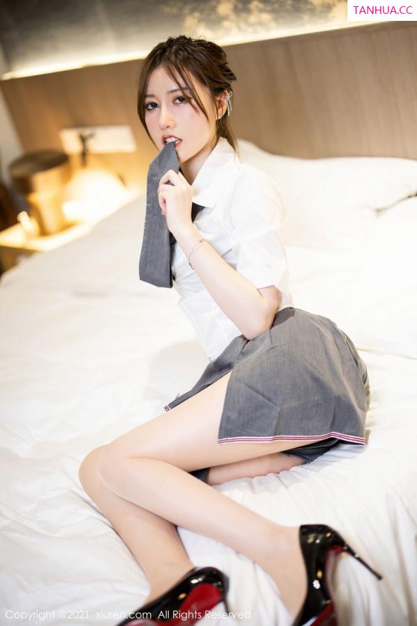 美桃酱  新人模特美桃酱 JK制服清纯甜美第5张图片